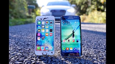 iphone vs samsung galaxy s6 drop test|iPhone 6S vs Samsung Galaxy S6 Edge Drop Test! .